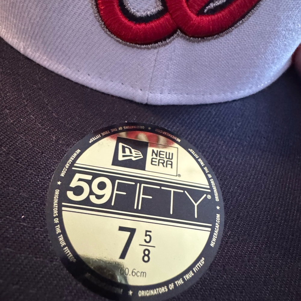 Members Only Red and Black Cap